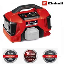 Einhell Akku-Kompressor PRESSITO 18/21 Power X-Change 18V...