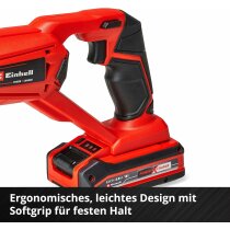 Einhell Akku-Säbelsäge TE-AP 18/22 Li- 18 V Akku 2.5 Ah / Ladegerät+ 4 Bosch Sägeblätter extra