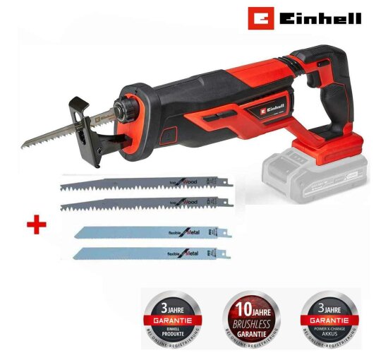 Einhell Akku-Universalsäge TE-AP 18/26 Li-Solo 18 V + 4Bosch Sägeblätter extra