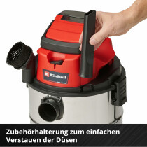 Einhell Akku-Nass-Trockensauger TC-VC 18/20 Li S 18V ( Ohne Akku / Ladegerät )