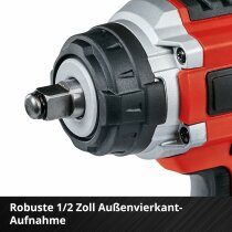 Einhell Professional Akku-Schlagschrauber IMPAXXO 18/450 Solo 18V 3-Gang-Getriebe, Bürstenloser Motor