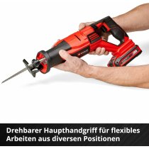 Einhell Professional Akku-Universalsäge TP-AP 18/28 Li BL-Solo 18 V, Brushless, 28 mm Hub + 2 Sägeblätter