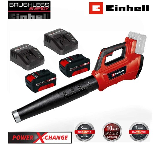 Einhell Professional Laubbläser GP-LB 36/210 Li E-36V 816m³/h + Akku 4.0 Ah + Ladegerät