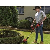 Einhell Rasentrimmer GE-CT 18/28 Akku 4.0 Ah Ladegerät 18V Ø 28mm, Fadentrimmer