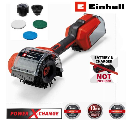 Einhell Akku-Oberflächenbürste PICOBELLA 18/90 - 18V Power X-Change + Zubehör