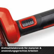 Einhell Akku-Oberflächenbürste PICOBELLA 18/90 - 18V Akku 2.5 Ah + Zubehör