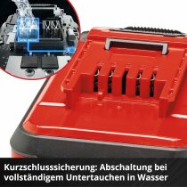 Einhell 18V 3,0 Ah SEALED 18 V Akku, wasser- & staubgeschützt, Schutzklasse IP57