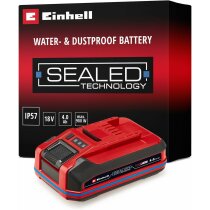 Einhell 18V 3,0 Ah SEALED 18V Akku, Wasser- & Staubgeschützt, Schutzklasse IP57