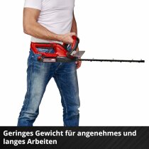 Einhell Akku-Heckenschere GC-CH 1855/1 Li 18 V, 55 cm Akku 2.5 Ah  Ladegerät