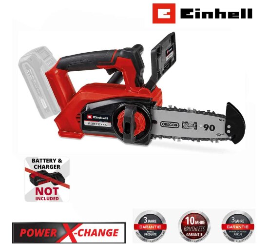 Einhell Professional Einhand-Akku-Kettensäge FORTEXXA 18/20 TH 18V Sologerät