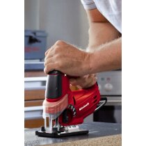 Einhell Stichsäge TE-JS 100 750W 4-Stufen Pendelhub Koffer 10x Bosch Sägeblätter