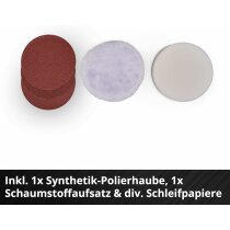 Einhell Akku-Polier- / Schleifmaschine CE-CP 18/180 Li 18V Drehzahlregulierung