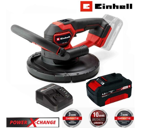 Einhell Professional 18V Trockenbauschleifer TP-DWS 18/225 Li B + Akku 4.0 Ah