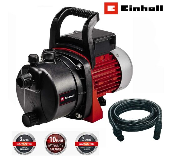 Einhell Gartenpumpe GC-GP 6538 (650 W, 3,6 bar Druck, 3.800 l/h Förderleistung