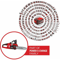 Einhell 18V-Kettensäge FORTEXXA 18/30 mit Akku 4.0 Ah, Ladegerät 30 cm Schwert