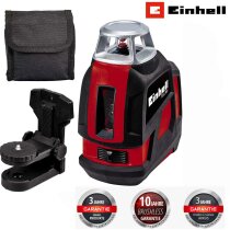 Einhell Kreuzlinienlaser TE-Li 360 G selbstnivellierend,+.Wandhalterung Tasche