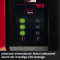 Einhell Akku-Gartenpumpe AQUINNA 18/30 F LED ( 2 x 18V )  ECO-Schalter