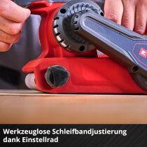 Einhell Professional 18V Akku-Bandschleifer TP-BS 18/457 Li BL-Solo inkl. 3x P80