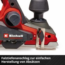 Einhell Professional 18V Akku-Handhobel TP-PL 18/3 Li BL - Solo