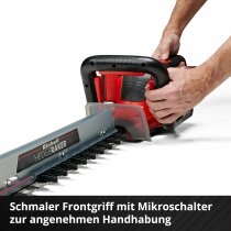 Einhell 36V Heckenschere GE-CH 36/65 2 x Sealed Akku 4.0 Ah Wasserdicht + Twincharger