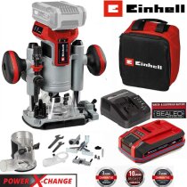 Einhell Professional 18V Ober/Kantenfräsen-Set TP-RO...