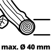 Einhell Elektro-Messerhäcksler GC-KS 2540 (2 Wendemesser aus Spezialstahl