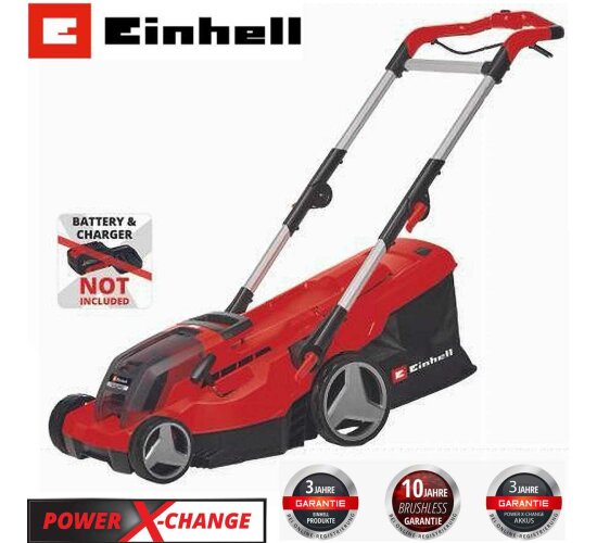 Einhell Akku-Rasenmäher GE-CM 36/37 - 36V ( 2 x 18V ) Solo