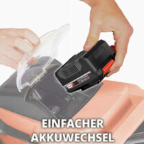 Einhell City Rasenmäher GC-RM 18 Li- Kit 18V, Akku 2.5 Ah 32 cm Schnittbreite