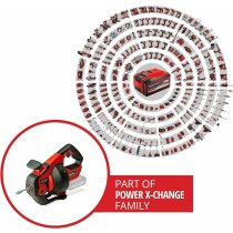 Einhell Akku-Rohrreiniger TE-DA 18/760 Li-Solo  18V, 7,6 m  Reinigungsspirale