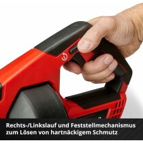 Einhell Akku-Rohrreiniger TE-DA 18/760 Li-Solo  18V, 7,6 m  Reinigungsspirale