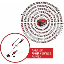 Einhell GE-LM 36/4in1 Li-36V Heckenschere, Kettensäge,Trimmer,Motorsense 2 x !8V Multifunktionswerkzeug