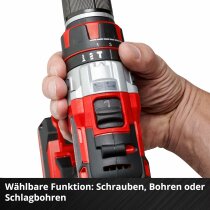 Einhell Professional Schlagbohrschrauber TP-CD 18/80 Li-i BL 80 Nm + Akku 4.0 Ah Ladegerät, Koffer