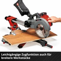 Einhell Akku-Zug-Kapp-Gehrungssäge 36V TE-SM 36/10 L Li- 2 x Akkus / Ladegerät