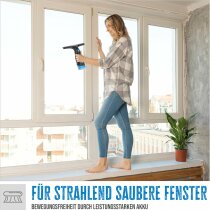 Güde Akku Fenstersauger GAFS 280 Fensterreiniger Akku+Ladegerät Wischer