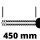 Einhell Akku-Teleskop-Heckenschere GC-HH 18/45 Li T-Solo mit Akku 4.0 Ah und Ladegerä Power X-Change