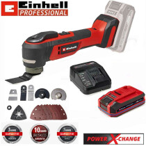 Einhell Multifunktionswerkzeug TP-MG 18 Li BL Sealed Akku 3.0 Ah, Ladegerät