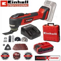 Einhell Multifunktionswerkzeug TP-MG 18 Li Sealed Akku 3.0 Ah, Ladegerät, Koffer