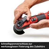 Einhell Multifunktionswerkzeug TP-MG 18 Li Sealed Akku 3.0 Ah, Ladegerät, Koffer