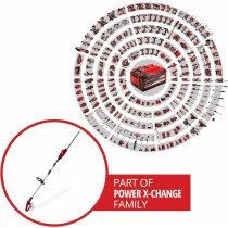 Einhell Akku-Teleskop-Heckenschere GE-HH 18/45 Li T- 18V Akku 4.0 Ah