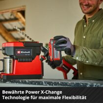 Einhell 18V Akku-Kaffeemaschine TE-CF 18 Li-mit Akku 4.0, Ladegerät Tasche,