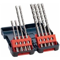 Bosch Hammerbohrer-Set SDS-Plus-3, Tough Box, 8-tlg Beton Stein