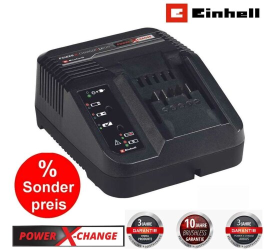 Einhell Schnell-Ladegerät, Ladestation für Akku Power X-Change Li-Ion 18V 18V