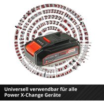 Einhell Pendelhub Stichsäge TC-JS 18V 2,5 Ah Akku, Ladegerät 8 x Sägeblätter