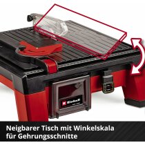 Einhell Akku-Fliesenschneidmaschine TE-TC 18/115 Li Solo,18V, inkl. Trennscheibe