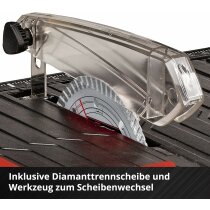 Einhell Akku-Fliesenschneidmaschine TE-TC 18/115 Li Akku 18V 4.0 Ah, Ladegerät