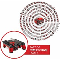 Einhell Akku-Fliesenschneidmaschine TE-TC 18/115 Li Akku 18V 4.0 Ah, Ladegerät