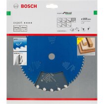 Bosch Kreissägeblatt Expert for Wood, 190 x 30 x 2,6 mm, 24 Z