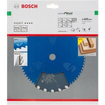 Bosch Kreissägeblatt Expert for Wood, 190 x 30 x 2,6 mm, 48 Z