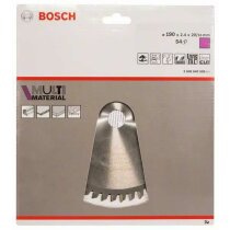 Bosch Pro Kreissägeblatt Multi Material 190 x 20/16 x 2,4 mm; 54 Z