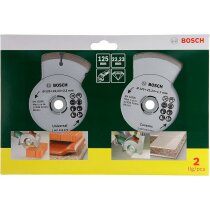 Bosch 2 x Diamanttrennscheiben (für Fliesen und...